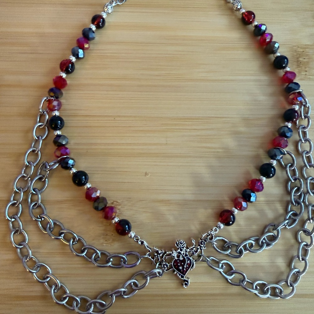 Widows Court Collar- Statement Collar